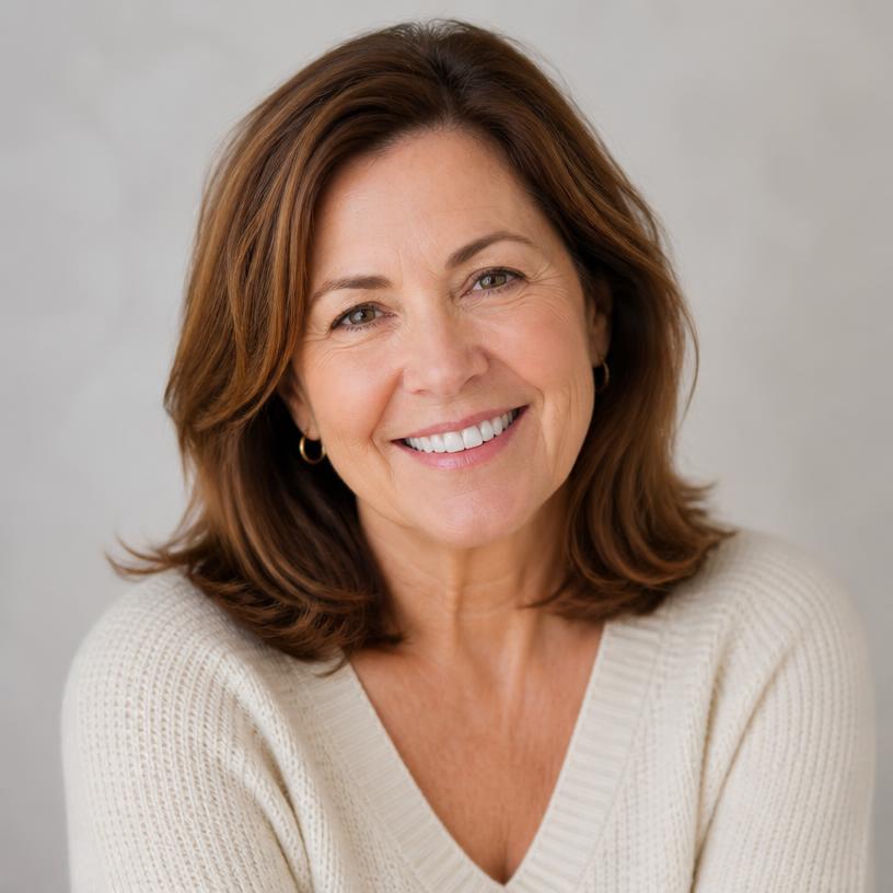 Patient of Nebraskaland Wellness Center smiling